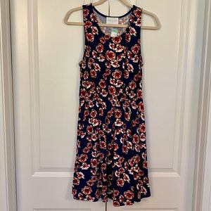 French Grey Knit Dress